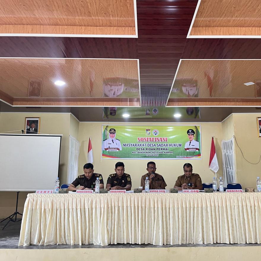 SOSIALISASI MASYARAKAT SADAR HUKUM (KADARKUM)