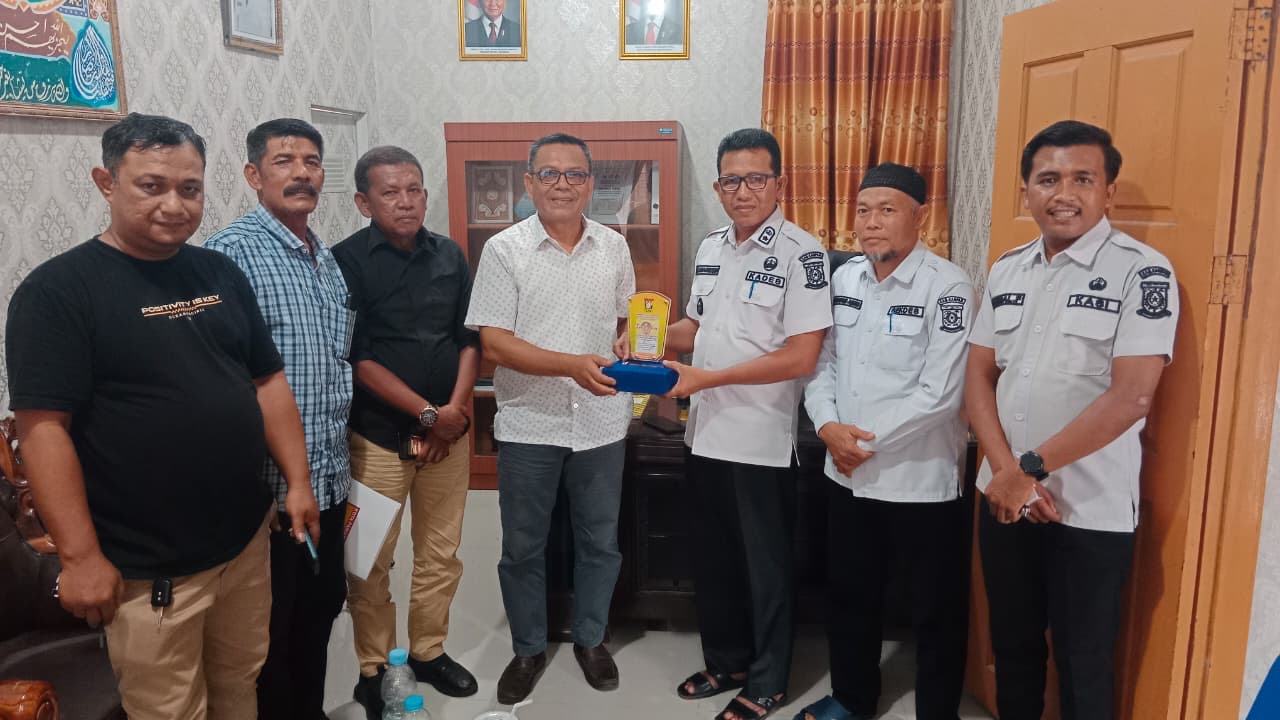 PEMERINTAH DESA RIDAN PERMAI MENERIMA KUNJNGAN DARI KECAMATAN PARIAMAN UTARA PROVINSI SUMATERA BARAT